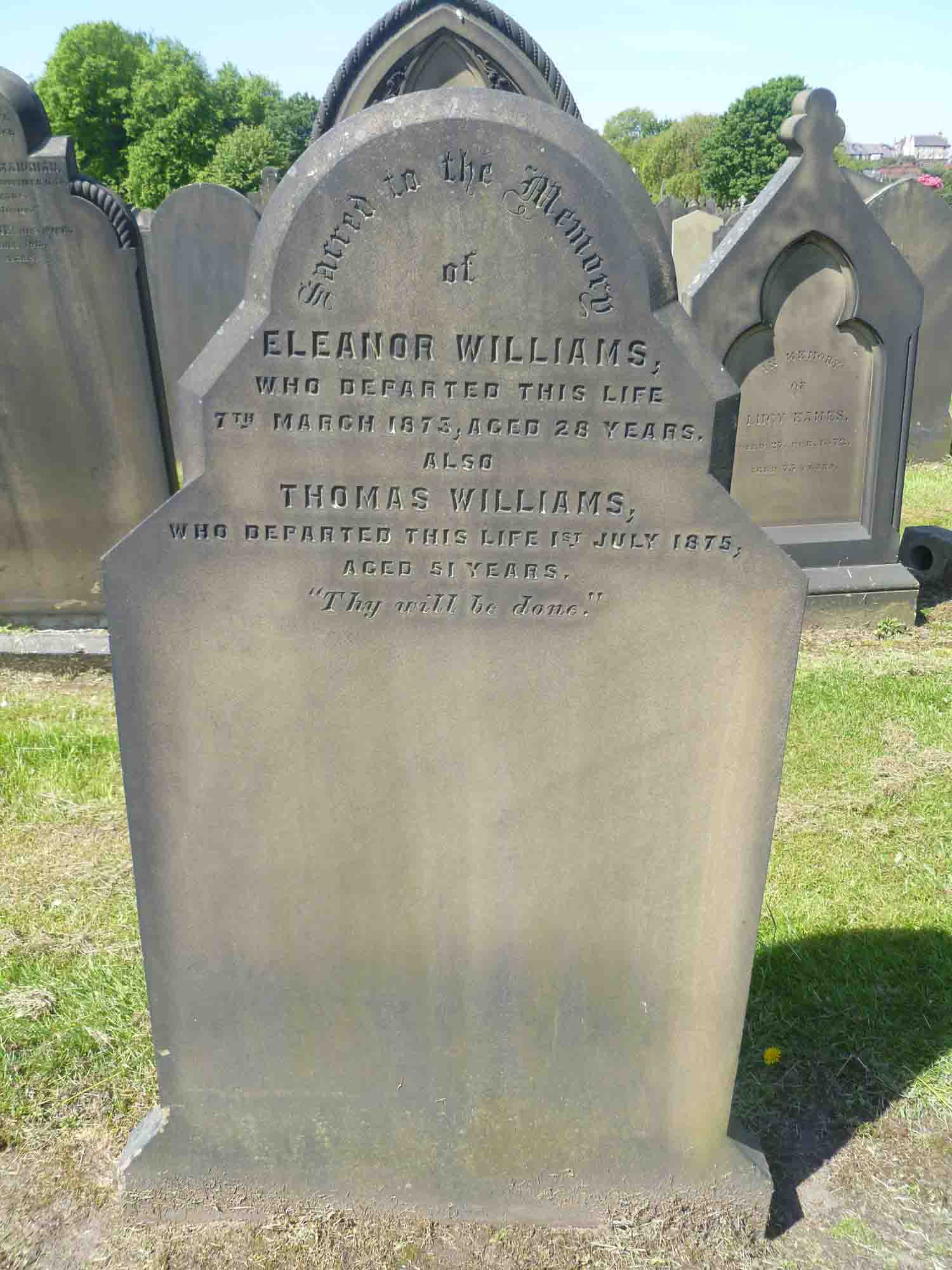 Williams, Eleanor & Thomas (H Left 238)